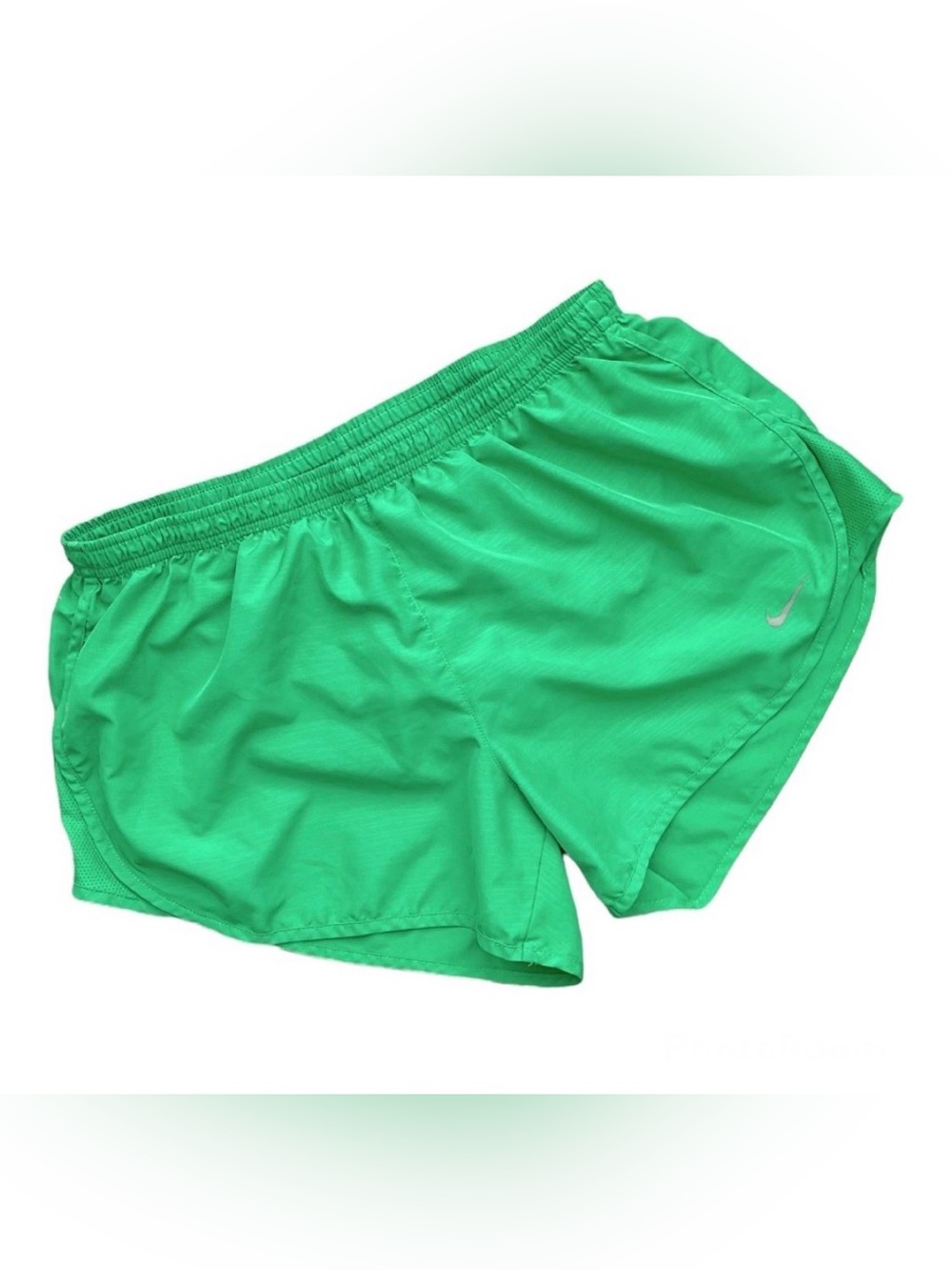 Nike Running Dri-fit Green Athletic Shorts Size Medium